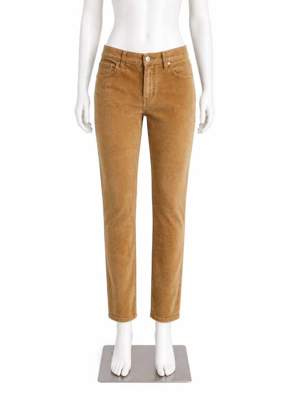 J.Crew Camel Corduroy Pants Womens 27 Straight Leg Old Money Preppy Boho